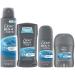 Dove Men + Care Clean Comfort Antiperspirants Men s Antiperspirant Spray + Stick Full and Travel-Size Sets 72H Protection (4 Piece Set)