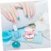 NUSITOU 1pc Nail Art Crystal Cup Mini Dappen Dish Glass Containers Glass Nail Art Cup Clear Container with Lid Glass Dappen Cup Small Containers with Lids Liquid Crystal Art Glass Love Cup 7.5x6cm Pink - Buy Online on GoSupps.com
