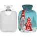 Shop Christmas Tomte Snowy Hot Water Bottle | 2L Fleece Cover - Perfect for Hot & Cold Compresses | International Shipping Available! - Buy Online on GoSupps.com