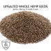 GERBS Roasted Unsalted Whole Hemp Seeds 2 LBS - Premium Grade, High in Magnesium, Protein & Fiber - Gluten Free, Non-GMO - Buy Online on GoSupps.com