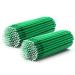 Annhua 200PCS Micro Applicator Brushes Disposable Application Brushes for Makeup Eyelash Extensions Dental Care and Cleaning Green