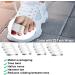 Hammer Toe Wraps - 12 Piece Bandage Cushion & Toe Separator Splints for Crooked, Overlapping, Bent Toes - Men and Women - Buy Online on GoSupps.com