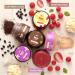 Plum Vanilla Exfoliating Body Scrub - Moisturizing & Skin Brightening with Shea Butter Kokum Butter Argon Oil | 7 Oz | Strawberry Legs Treatment - Buy Online on GoSupps.com