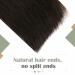 Buy Laavoo 12-Inch Real Hair Extensions - Dark Brown Micro Bead & Microring - 50g Invisible 50cm #2 - Buy Online on GoSupps.com