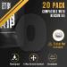 Skin Grip Adhesive Patches for Dexcom G6 CGM (20-Pack) | Waterproof & Sweatproof | 10-14 Days Protection | Pre-Cut Tape for Continuous Glucose Monitor | Clear - Buy Online on GoSupps.com