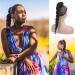 Oseti Long Black Braided Afro Puff Drawstring Ponytail Extension for Black Women - Kinky Curly Lantern Clip-In Hairpiece (1B) - Buy Online on GoSupps.com