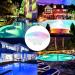 Kingwen 40W RGBW LED Pool Lighting - IP68 Waterproof Underwater Lights with Remote Control | 4000LM 12V AC/DC Pool Headlight - Buy Online on GoSupps.com
