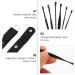 Stainless Steel Ear Picking Tool Kit - 2 Sets Spiral Ear Cleaners for Effective Ear Wax Removal - Buy Online on GoSupps.com
