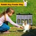 Rabbit Hay Feeder Bag Guinea Pig Hay Feeder Storage Bunny Hay Feeder Bag 600D Oxford Cloth Fabric Hanging Feeding Hay for Small Animals (4 windows) - Buy Online on GoSupps.com