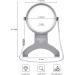 EasyLifeCare Hands Free Chest Rest LED Magnifier | Neck Wear Visual Aid for Low Vision | Illuminated Magnifying Glass for Seniors | Portable | Gifts for Seniors & Loved Ones - Buy Online on GoSupps.com