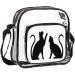 Stylish Clear Crossbody Stadium Bag | Animal Black Cats Print | Approved for Sports, Concerts & Travel - Buy Online on GoSupps.com
