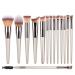 Makeup Brush Set Makeup Brush Beauty Tools Fiber Soft Bristle Makeup Brush Set Foundation Brush Eye Shadow Brush Blush Brush for Ladies and Girls (Color : C Size : O) O C