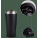 Soynogya Stainless Steel Protein Shaker 500ml - Durable Black Sports & Fitness Shake Bottle for Egg White & Protein Mix - Buy Online on GoSupps.com