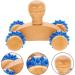 Buy Healvian Wooden Car-Shaped Massage Roller - Neck & Shoulder Trigger Point Massager | Manual Body Massage Tool for Pain Relief - Buy Online on GoSupps.com