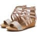 XTZYGLFD Women's Boho Sandals with V-Belt | Comfortable Open Toe Roman Shoes | Summer Footwear in Pink (6-6.5 UK) - Shop Now! - Buy Online on GoSupps.com