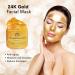 White Naturals 24K Gold Facial Mask - Anti-Aging Face Mask for Flawless Skin, Reduces Wrinkles and Acne Scars, Removes Blackheads and Oils - Buy Online on GoSupps.com