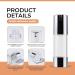 Longway Silver Airless Cosmetic Cream Pump Bottle Travel Size 1oz/30ml (Pack of 6) - Refillable Containers - Buy Online on GoSupps.com