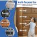 KP's Baby Safety Kit - 26 Pack Child Proofing Set with Cabinet Locks, Outlet Covers, Corner Protectors - Includes Bonus Adhesives (Black) - Buy Online on GoSupps.com
