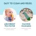 Tasty Tie Teething Tie: 3-in-1 Clip-on Baby Tie - Crinkle Toy & Silicone Teether | Gator Style | Unique Baby Boy Gift - Buy Online on GoSupps.com