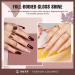 MEFA Gel Nail Polish 12 Colors Nude Neutral Gel Polish Black White Nude Pink Nail Polish Gel Burgundy Red Gray UV Gel Nail Collection Popular Classic Nail Art Manicure DIY Salon Home Gifts for Women - Buy Online on GoSupps.com