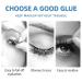 7g Clear Waterproof Eyelash Extension Glue - Strong Bonding Individual Lash Adhesive for DIY Lash Extensions - Buy Online on GoSupps.com