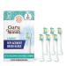 GuruNanda Cruiser Replacement Brush Heads (Pack of 6) - Compatible with GuruNanda Cruiser Sonic Toothbrushes - Round & Soft Bristles to Help with Plaque Control & Teeth Whitening - IPRX Waterproof