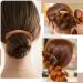 SUNNOW 12Pcs Hair Combs Slides - Plastic French Twist Decorative Hair Accessories for Women Girls - 16 and 23 Teeth (Black, Transparent, Brown) - Buy Online on GoSupps.com