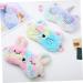 Shop Beaupretty Unicorn Sleep Masks - 6 Pcs Plush Eye Covers for Kids & Adults | Soft Multi-Function Travel Eye Masks - Buy Online on GoSupps.com