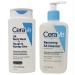 CeraVe SA Skincare Bundle - Contains SA Body Wash for Rough and Bumpy Skin (10 fl oz) and Renewing SA Cleanser (8 fl oz) - Skin Smoothing Formula with Salicylic Acid