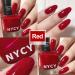 Buy COSMOO 13ml Red Quick Dry Nail Polish - Vegan Chip-Resistant Long-Lasting Nail Lacquer for Stunning Nail Art | Free International Shipping - Buy Online on GoSupps.com