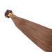 Keratin Bonding Hair Extensions - #7 Mittelaturblond 60cm 50 Strands 100% Remy Real Hair - High Quality U-Tip Extensions by Novon Hair - Buy Online on GoSupps.com