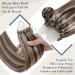 Shop Laavoo 55cm Real Hair Extensions - Microring Blonde & Brown Micro Loop 1g Invisible Extensions - Buy Online on GoSupps.com