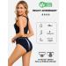 Leovqn Lace Trim Period Pants for Women - Heavy Flow Menstrual Underwear, Leakproof Postpartum Briefs, Size L (Black/Navy/Mint Green) - Buy Online on GoSupps.com