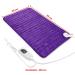 Buy Heating Cushion | Automatic Shutdown Heat Cushion for Back Neck & Shoulder | Soft Flannel Surface | Purple 30x60 cm | International Shipping - Buy Online on GoSupps.com