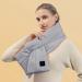 Zceplem Electric Neck Heating Pillow - 3 Temperature Settings Warm Collar for Men & Women Gray Heating Scarf for Outdoors - Buy Online on GoSupps.com