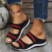 Orthopedic Arch Support Diabetic Walking Sandals - 2023 Women's Comfort Orthotic Wedge Sandals - Buy Online on GoSupps.com
