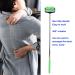 Angrek Extendable Back Scratcher & Roller Massager for Sore Muscles - Telescopic Relief Tool for Men & Women (Green) - International Shipping - Buy Online on GoSupps.com