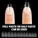 500 Pieces False Nail Tips - 12 Sizes Half-Matted Short Nail Tips for DIY Nail Art | Perfect for Starters - Ship Internationally - Buy Online on GoSupps.com