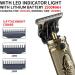 Styleader Professional Cordless T-Blade Hair Trimmer - Zero Gapped Liner Clipper for Men - Beard Shaver and Detail Grooming Kit in Gold - Buy Online on GoSupps.com