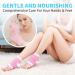 Overnight Moisturizing Gloves and Socks 1 Pair Fingerless Moisturizing Gloves Gel Heel Socks Dry Rough Hands Healing Gloves for Softening and Repairing Chapped Hands Feet Skin Care (Gloves & Socks) - Buy Online on GoSupps.com