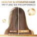 Hair Treatment Serum & Vitamins A C E Pro B5 - 50 Capsules | No Rinse Essence for Frizzy Dry Damaged Hair | Argan Avocado & Moroccan Oil (40pcs) - Buy Now - Buy Online on GoSupps.com