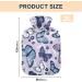 Buy Hot Water Bottles with Butterfly Cover - 2L Pain Relief & Bed Warmer for Sports Injuries | International Shipping - Buy Online on GoSupps.com