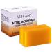 VIBRANT Kojic Acid Soap Bars with Vitamin E Turmeric Collagen Coconut Oil - Korean Brightening Soap & Anti-Aging Soap Moisturizing & Skin Lightening (2 x 100g) Orange