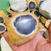 Minerals Stones 280-300g Natural Agate raw Stone Cut raw Stone Decorative specimens Crystal Stones Decoration Draw QINTINYIN - Buy Online on GoSupps.com