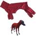 Greyhound Sweater for Dogs Dog Jumpers Pet Sweater Cotton Greyhound Pajamas Four-Legged Greyhound Clothes Hooded Whippet Pajamas Stretchable Warm Dog Coat L red L - Buy Online on GoSupps.com