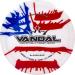 Dynamic Discs MyDye American Flag Disc Golf Discs | Maximum Distance Drivers | Fairway Drivers | Stable Midrange | Beadless Frisbee Golf Putter | 170g Plus | Stamp Colors Will Vary Lucid Vandal