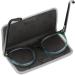 Lensrappa Leather Glasses Case - Slim Design 9 Colors Available (Gray & More) | International Shipping - Buy Online on GoSupps.com