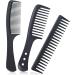 URAQT Hairdressing Combs Set 3 Pack Wide Tooth Combs Heat Resistant Anti-static Carbon Hair Brush Hair Comb for Long Wet or Curly Hair Detangling Wide Tooth Comb Set - Buy Online on GoSupps.com