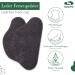 Sulpo 4 Pairs Real Leather Heel Cushions - Anti-Slip Heel Pads for Shoe Protection & Repair - Bladder & Friction Relief - Self-Adhesive Pecari Black - Buy Online on GoSupps.com