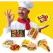 Look o Look Pizza de bonbons 300g Pizza sucr e avec guimauves fils acidul s et gommes fruit es en bo te pizza Cadeau rigolo pour anniversaires f tes d enfants et fans de sucreries - Buy Online on GoSupps.com